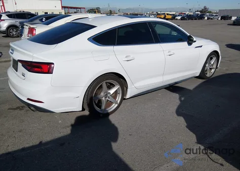 2018 Audi A5 2.0T Premium z USA, uszkodzony, nr VIN WAUDNCF58JA073603
